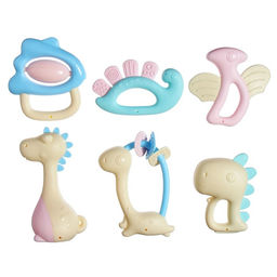 Погремушка «Динозаврики», 6 шт., Крошка Я