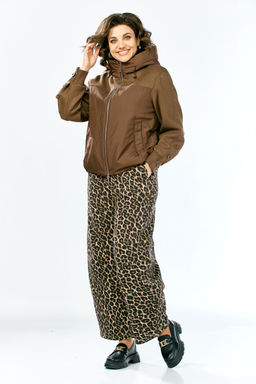 Куртка SHETTI 2212 кэмел  фото 9