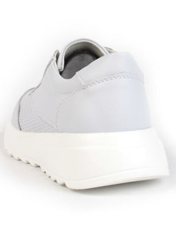 05-SD2-3D GRAY/PURPLE Кроссовки женские (натуральная кожа)