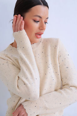 Martichelli Кардиган бежевый в крапинку  фото 18