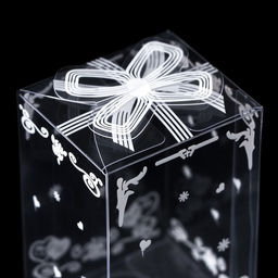 Цена за 5 шт. Складная коробка из PVC 4,5 х 5 х 7,5 см - UPAK LAND фото 3