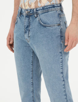 A__k Mavi Tapered Fit Jean Pantolon