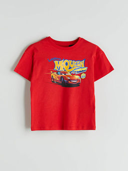 Arabalar Bask?l? Erkek ?ocuk Pijama ?st