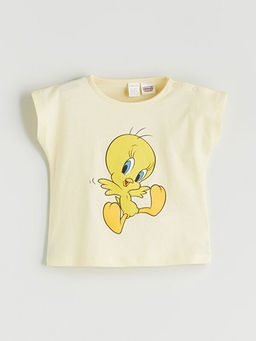 Tweety Bask?l? K?z Bebek Penye Ti??rt