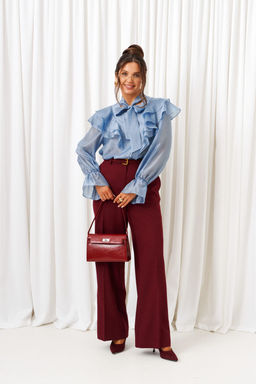 Костюм Beautiful Free 6441 марсала+голубой