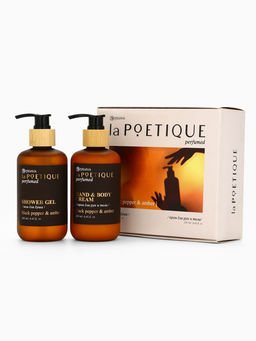 Подарочный набор гель для душа и лосьон, 2 шт. ? 250 мл, аромат Black pepper, laPOETIQUE  фото 10