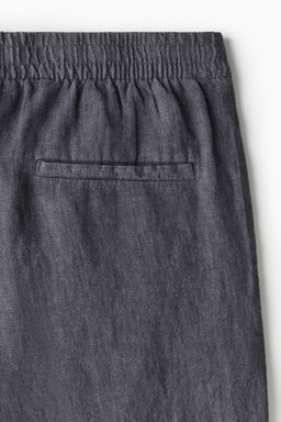 Pantal?n de lino Regular Fit - H&m фото 8