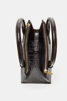 EMBOSSED MINI CITY BAG - Zara фото 6