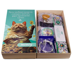 Набор для любимых женщин Шарф, браслет в мешочке, благовоние, подставка