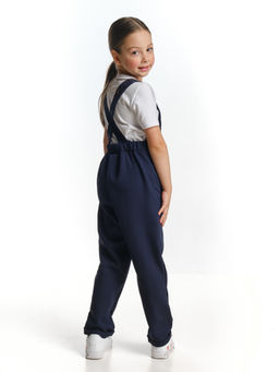 Комбинезон для девочки UD 7143 т.синий - Mini maxi фото 2