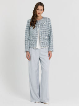 Жакет в клетку