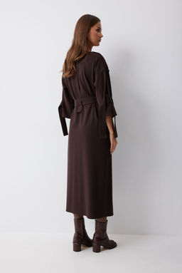 Платье LYUSHe 4212 коричневый  фото 4