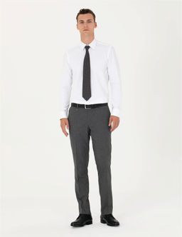 Beyaz Slim Fit Uzun Kollu Basic G_mlek - Pierre cardin фото 4