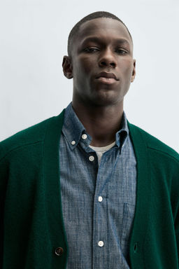 WOOL AND CASHMERE CARDIGAN - Zara фото 5