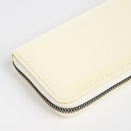 Кошелёк на молнии, бежевый
