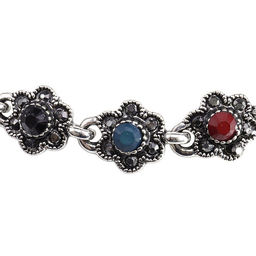 Браслет Сакура металл и камни привлекает эергии любви и счастья