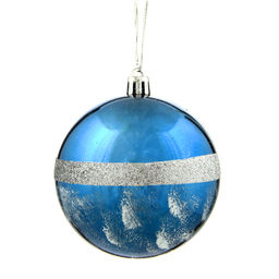 Набор из 12шт, Украшение новогоднее Шар "Синее вдохновение", D 8 см, L35 W27 H9 см