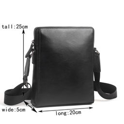 Мужская сумка, кожа, MIRONPAN 8002 Черный