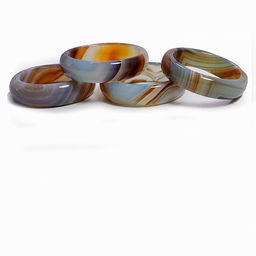 Кольцо из камня Морская волна агат притягивает энергии изобилия и благополучия размеры 16-19мм