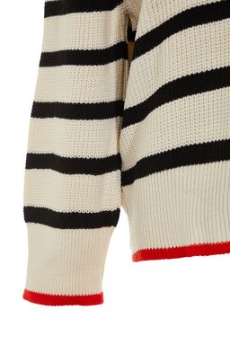 Lacivert Genis Kal?p Cizgili Triko Kazak TWOAW23KZ01446 - Trendyolmilla фото 14