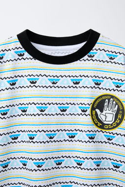 ZARA X BODY GLOVE ® STRIPED T-SHIRT  фото 3