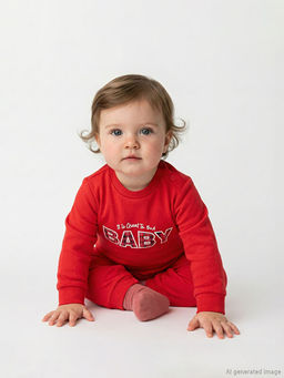 Bask?l? Erkek Bebek Tulum