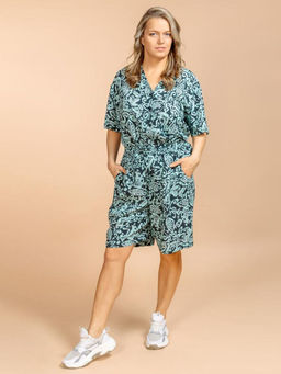 Костюм шорты и блузка (вискоза) №25-227-5 (Лето 2025) - Ганг фото 2