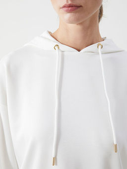 Kap??onlu Oversize Kad?n Ti??rt