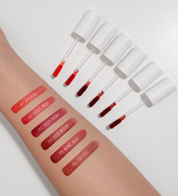 LuxVisage Тинт для губ с гиалуроновым комплексом LIP TINT AQUA GEL тон 01 Aperol 3.4г  фото 4