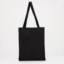 Сумка-шопер Корги, без молнии, без подкладки, цвет чёрный - Nazamok фото 5