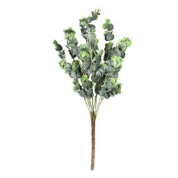 Цена за 2 шт. Зелень искусственная 58 см / GA699 /уп 2/250/ (Зеленый с напылением) - Галеонтрейд фото 2