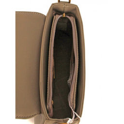 Сумка женская искусственная кожа DJ-CM 6961A-ELEPHANT GREY, 1отд, плечевой ремень, серый SALE 262219 - Adelia фото 3