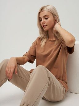 Брюки женские BY222-30011/3. ТФ104 латте