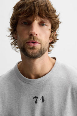 PAINT SPLATTER NUMBER T-SHIRT - Zara фото 5