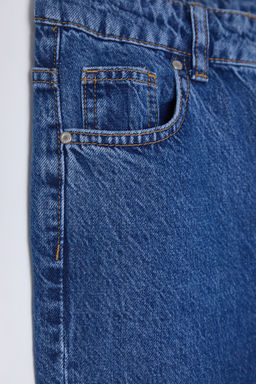 Ac?k Mavi Normal Bel Duz Kesim Straight Jeans TWOSS25JE00074 - Trendyolmilla фото 12