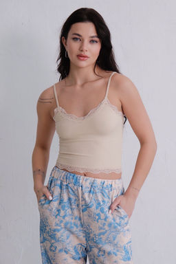 11956 Топ кремовый с кружевом - Martichelli фото 2