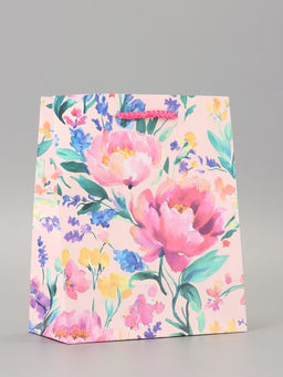 Цена за 2 шт. Пакет подарочный ламинированный «Красота-нежность» 18×22.3×10 см