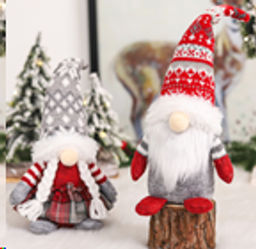 Новогоднее украшение Гном 13x8x29 см / B119 /уп 100/ - Галеонтрейд фото 4