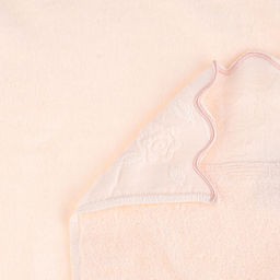 Полотенце махровое "Утренняя роза" 50х90см, хлопок 100%, светло-персиковый (Китай)