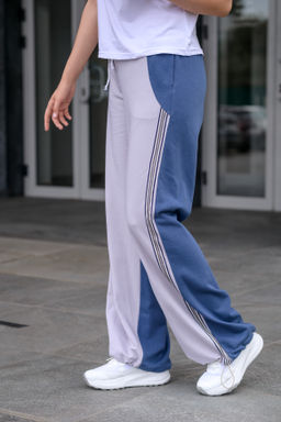 Брюки футер с регулировкой дилны по низу