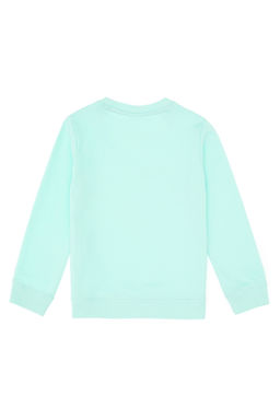 Erkek _ocuk Ye_il Basic Bisiklet Yaka Sweatshirt Sepette S_rpriz _ndirim - U.s. polo assn фото 3