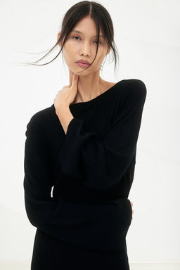Vestido en punto de canale - H&m фото 2