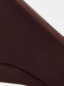 Y?ksek Bel Lazer Kesim Klasik K?lot