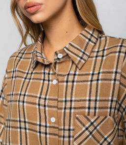 Рубашка #КТ225 (5), бежевый - Dommod фото 5