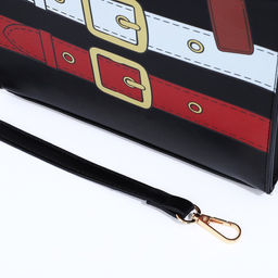 Сумка женская, тоут на молнии, цвет чёрный - Simaland фото 6