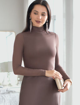 D29.277 Блузка женская кофейный