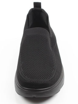 05-TEX-D03-07 BLACK Полуботинки спортивные летние мужские (текстиль)