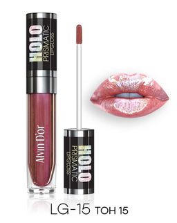 Alvin Dor LG-15 Блеск для губ Holo Prismatic тон 15