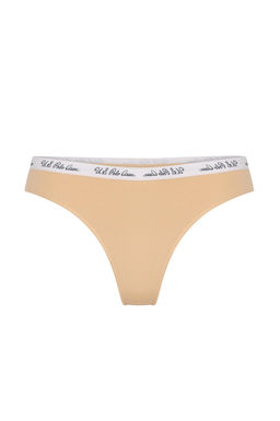 Женский низ нижнего белья бежевого цвета - U.s. polo assn фото 3