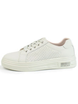 05-PDD162-2 LT. GREEN Кроссовки женские (натуральная кожа)